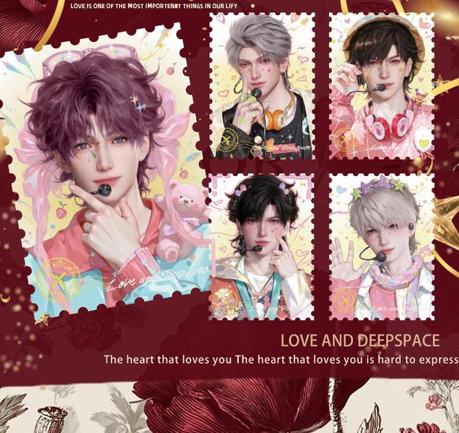 【JI CHENG ZHE】Love and Deepspace Collectible Cards with High - quality