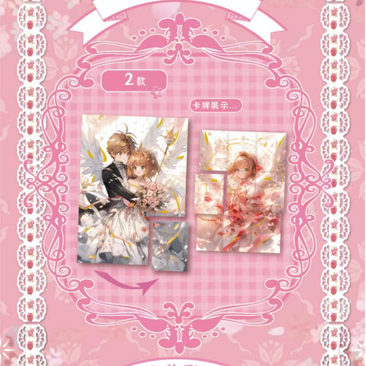 ManYing Card Captor Sakura V1 Series unboxing card game 1 Set 12bags 1bag 2PCS Card Ornement Gift collection For Use 15 Years