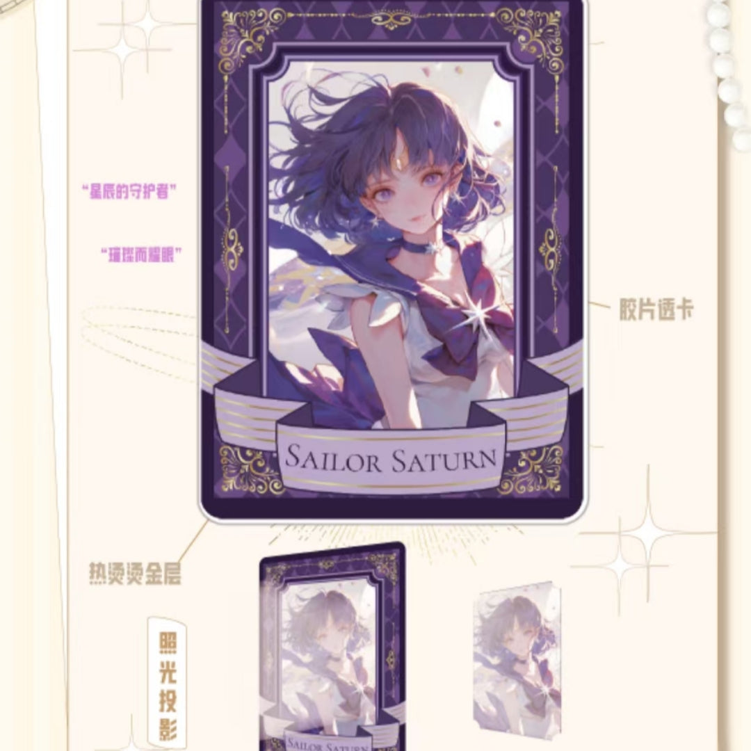 YOKA Sailormoon Partners in justice series collectible card 12bags 1 set card Series unboxing card game 1bag 2PCS Card Ornement Gift collection For Use 15 Years