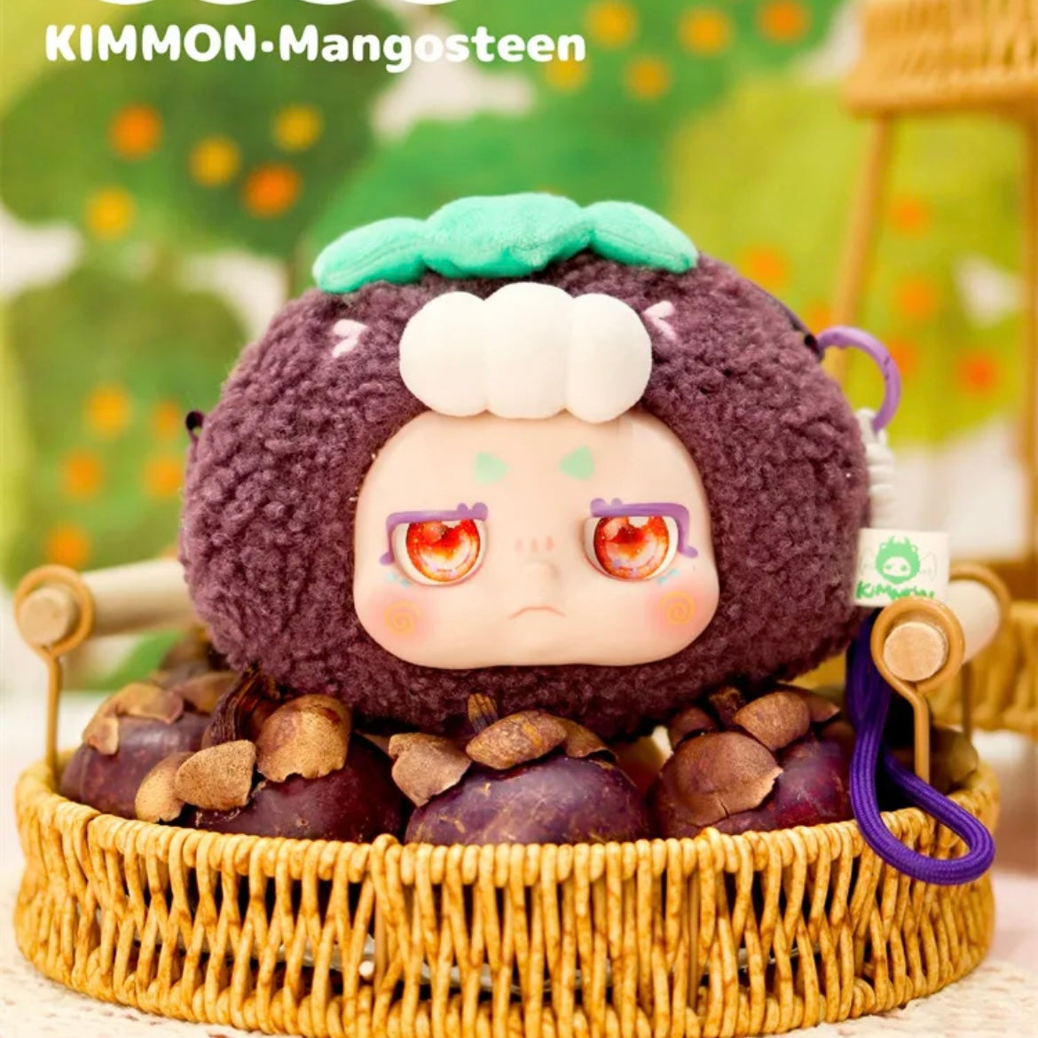 Kimmon Fruit Plush It's You Series Mystery TOY Figure Ornement Gift PVC Doll A Set 8PCS For use 15 years old or above.