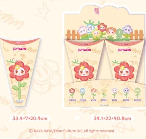 #BOGO(Buy 1 get 1 Free) KIMMON Flower Plush Series V5 Mystery TOY Figure Ornement Gift PVC Doll A Set 6PCS For use 15 years old or above.1