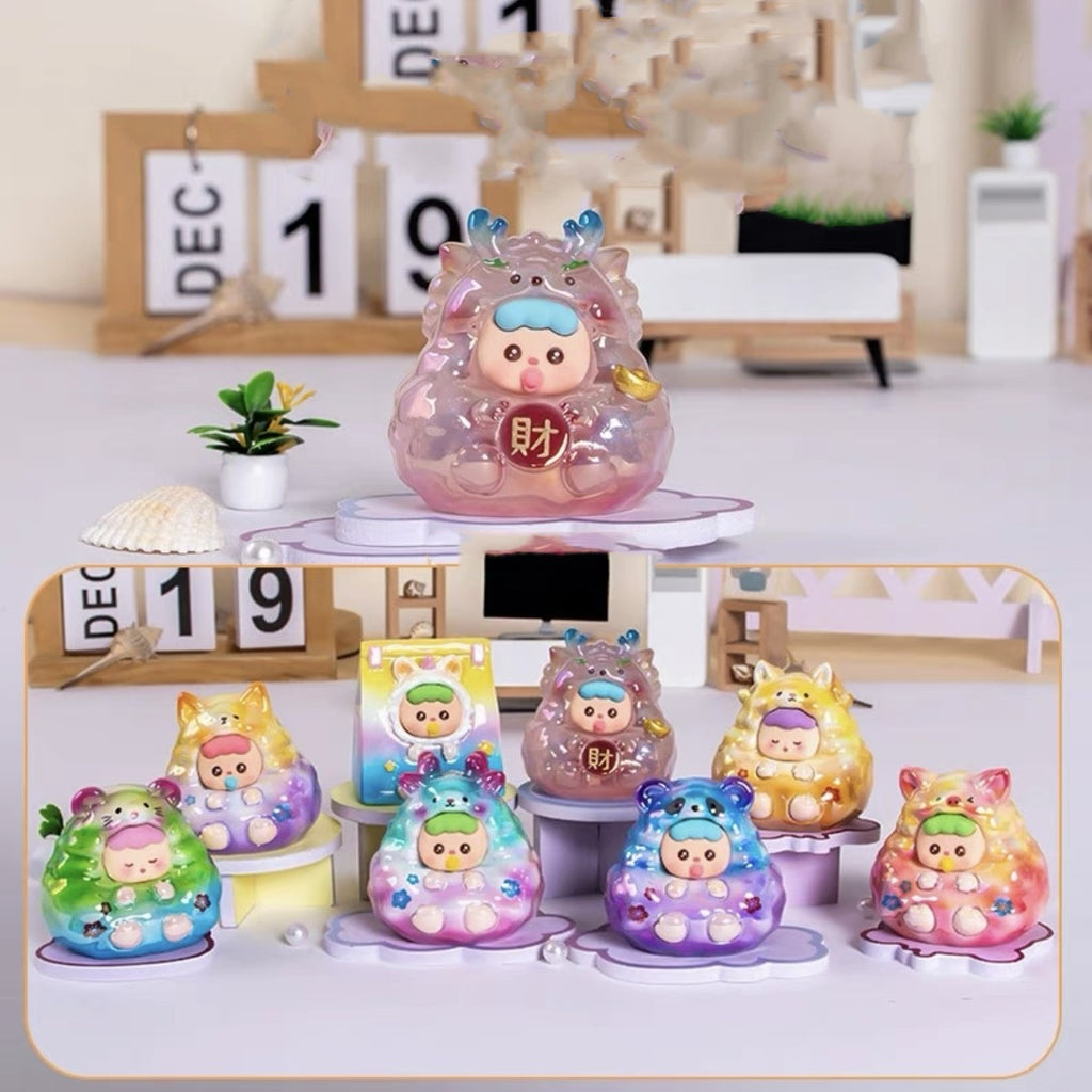 #BOGO(Buy 1 GET 1 FREE) Pixie Garden Party Bean Series Mystery Resin TOY Figure Ornement Gift Doll 1Set 6PCS For use 15 years old or above