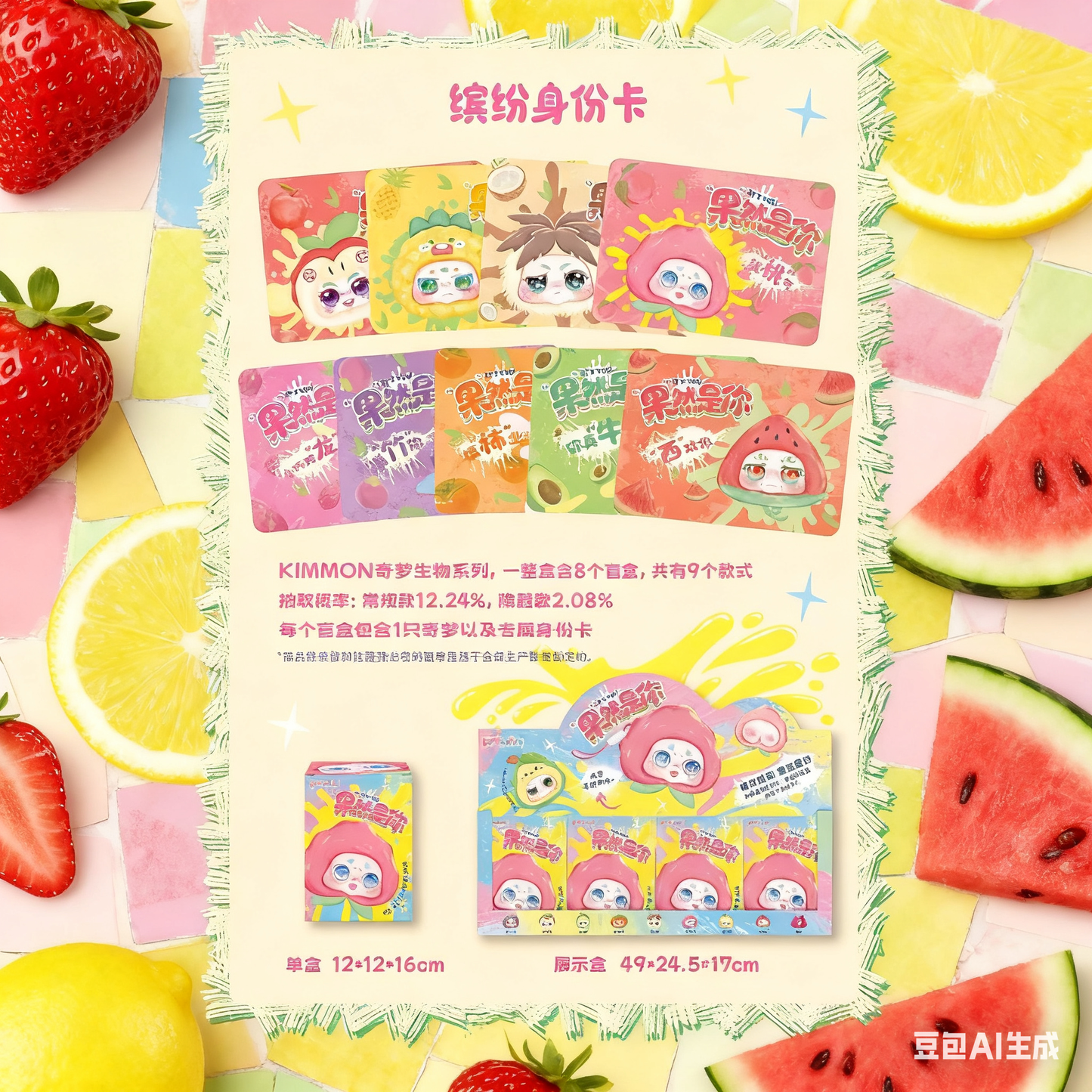 KIMMON "Guoran Shini" Blind Box - Authentic PVC Figures