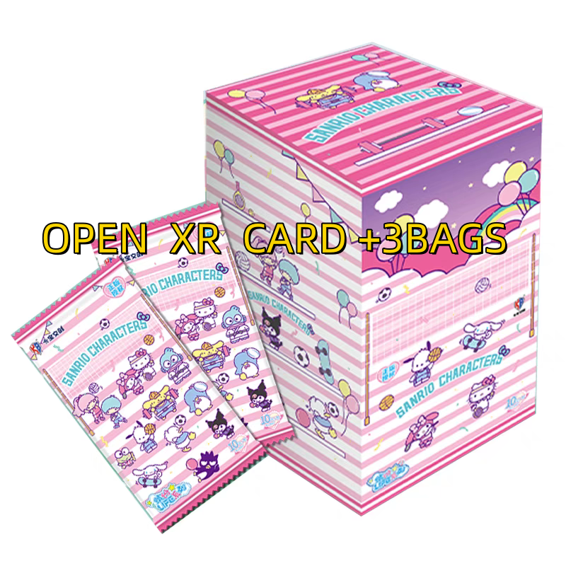 Kabao Sanrio Card Collect Plan10 V2 Series card game whole box 18 bags Ornement Gift collection For Use 15 Years Old Or Above