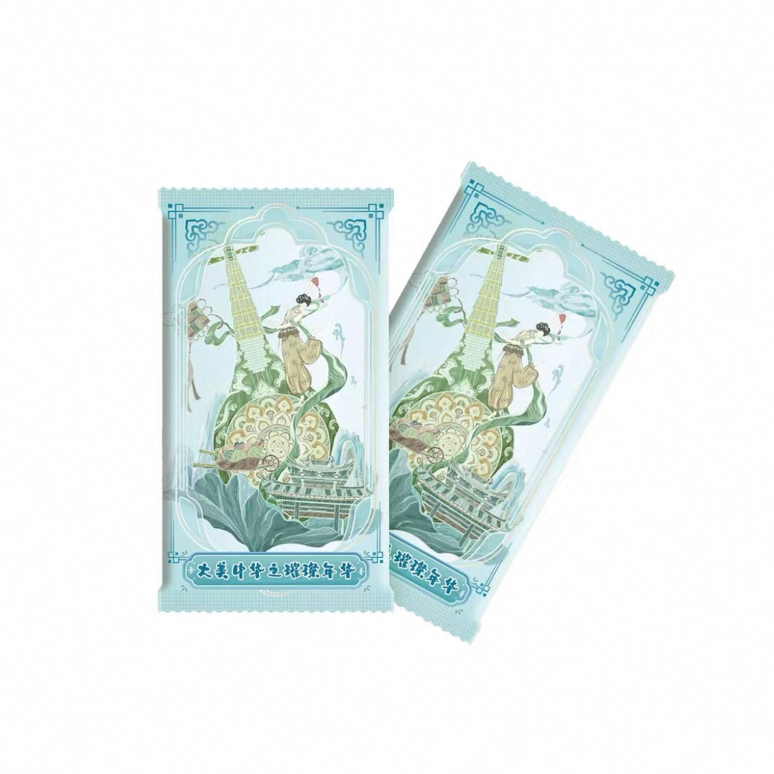 Zhong Hua Flower Blossom/ Bright Years collectible card 10bags 1 set card Series unboxing card game 1bag 3PCS Card Ornement Gift collection For Use 15 Years