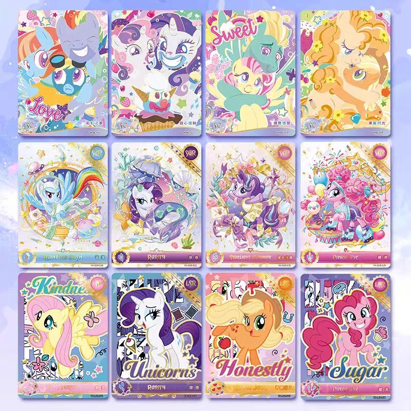 KAYOU My Little Pony huiyue 5 Series card game whole box bags Ornement Gift collection For Use 15 Years Old Or Above
