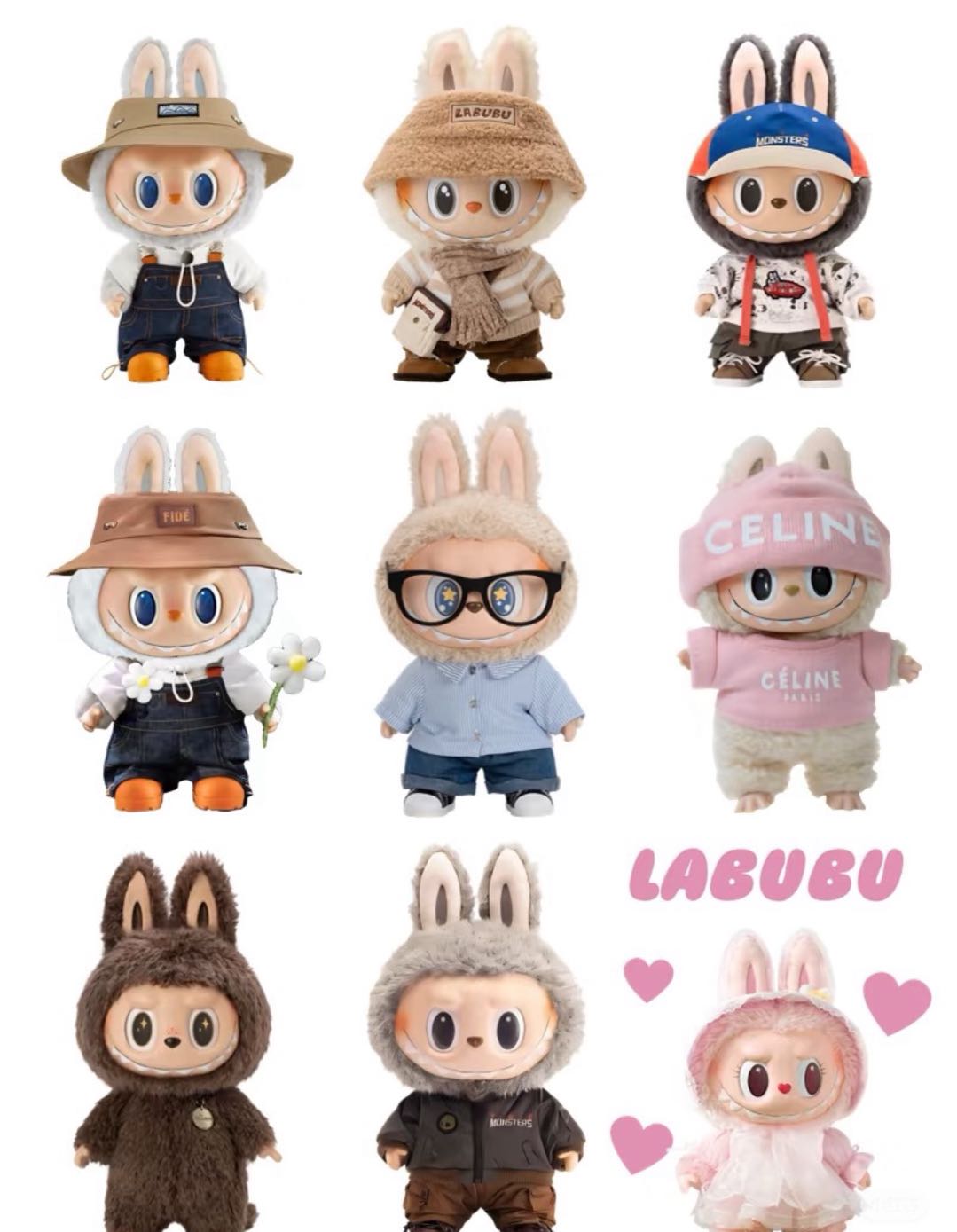 Details of Labubu DIY Bags