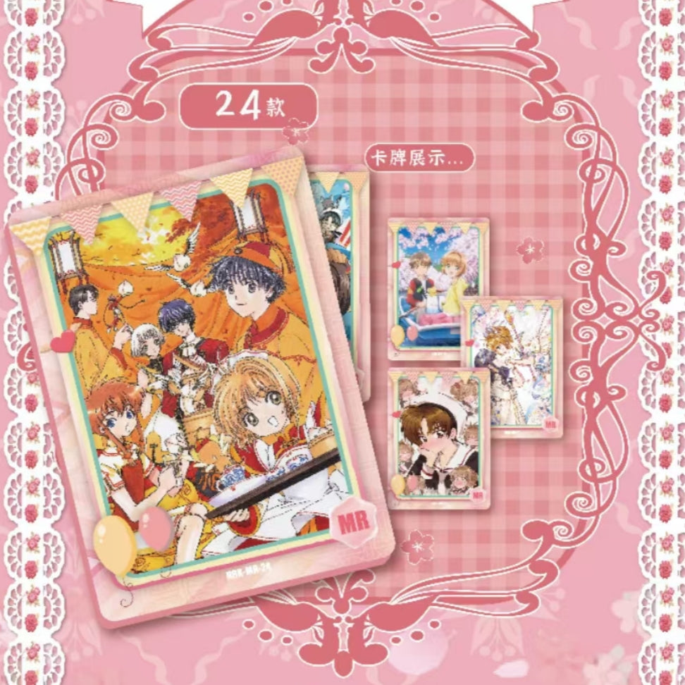 ManYing Card Captor Sakura V1 Series unboxing card game 1 Set 12bags 1bag 2PCS Card Ornement Gift collection For Use 15 Years