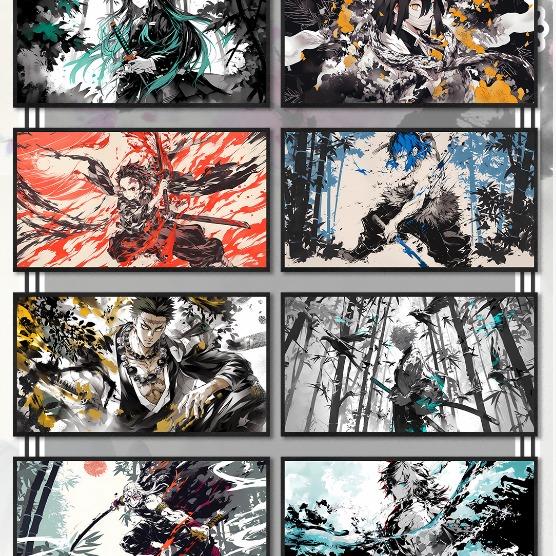 CHEN MEN Cultural Creative Demon Slayer “Evil Demon Slayer” Acrylic Color Translucent Card