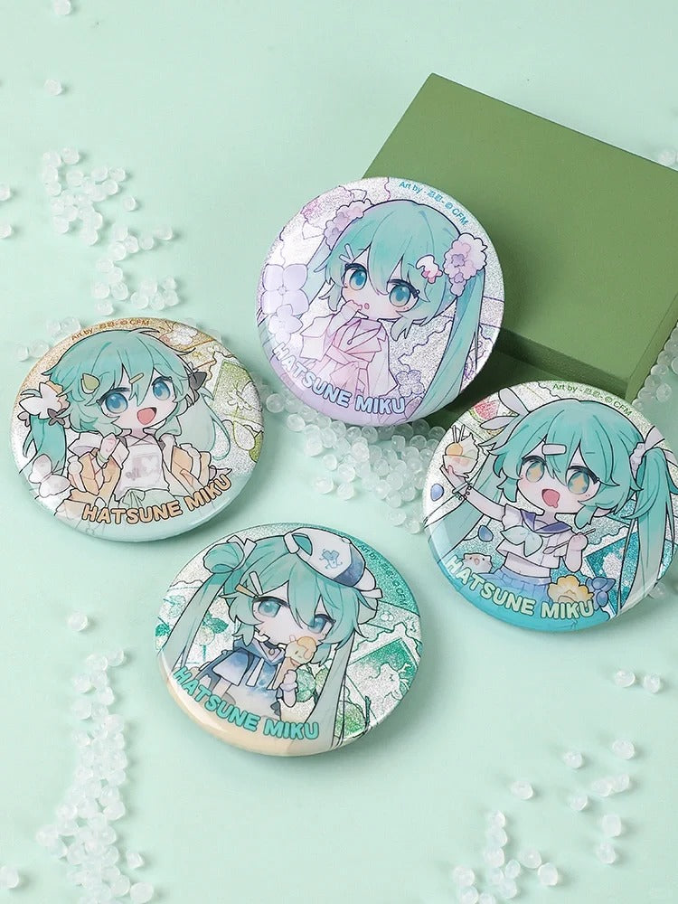 Official Hatsune Miku Spring Concerto Badge Series Collectible