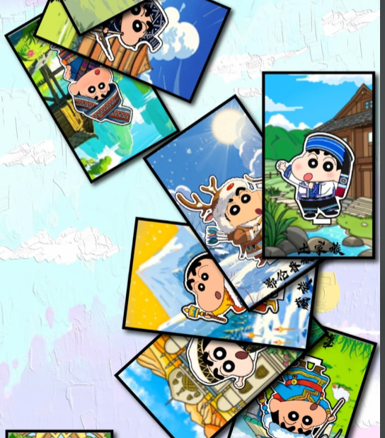 【Wan Jie】Crayon Shin-chan Collectible Cards with High - quality