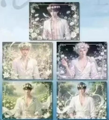 【BLING】Love and Deepspace Dream Weaving Love Letter Collectible Cards with High - quality