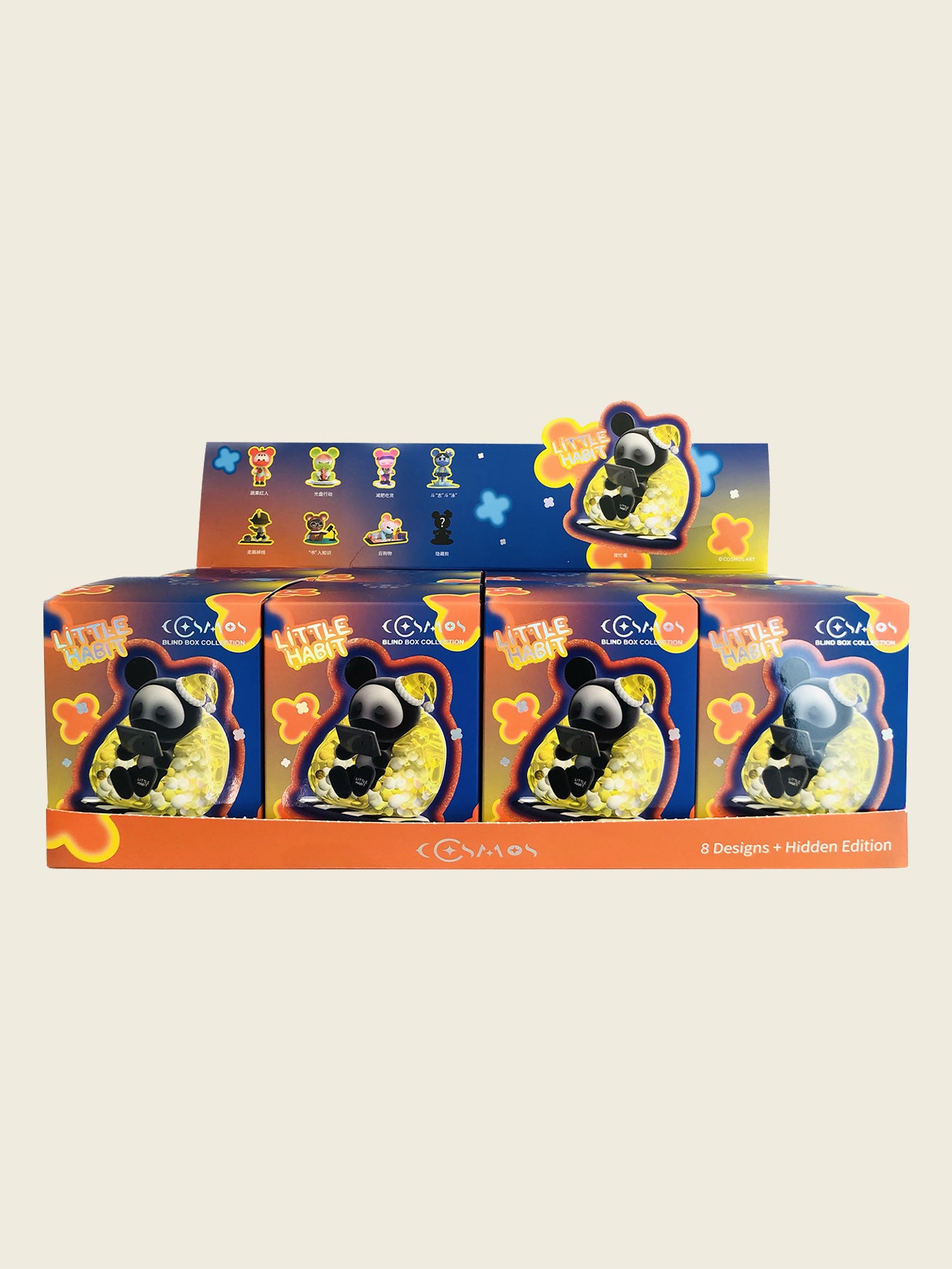 【COSMOS】  Star Bear  Mini Blind Box Desktop Figurine with Stand – Trendy Gift Toy