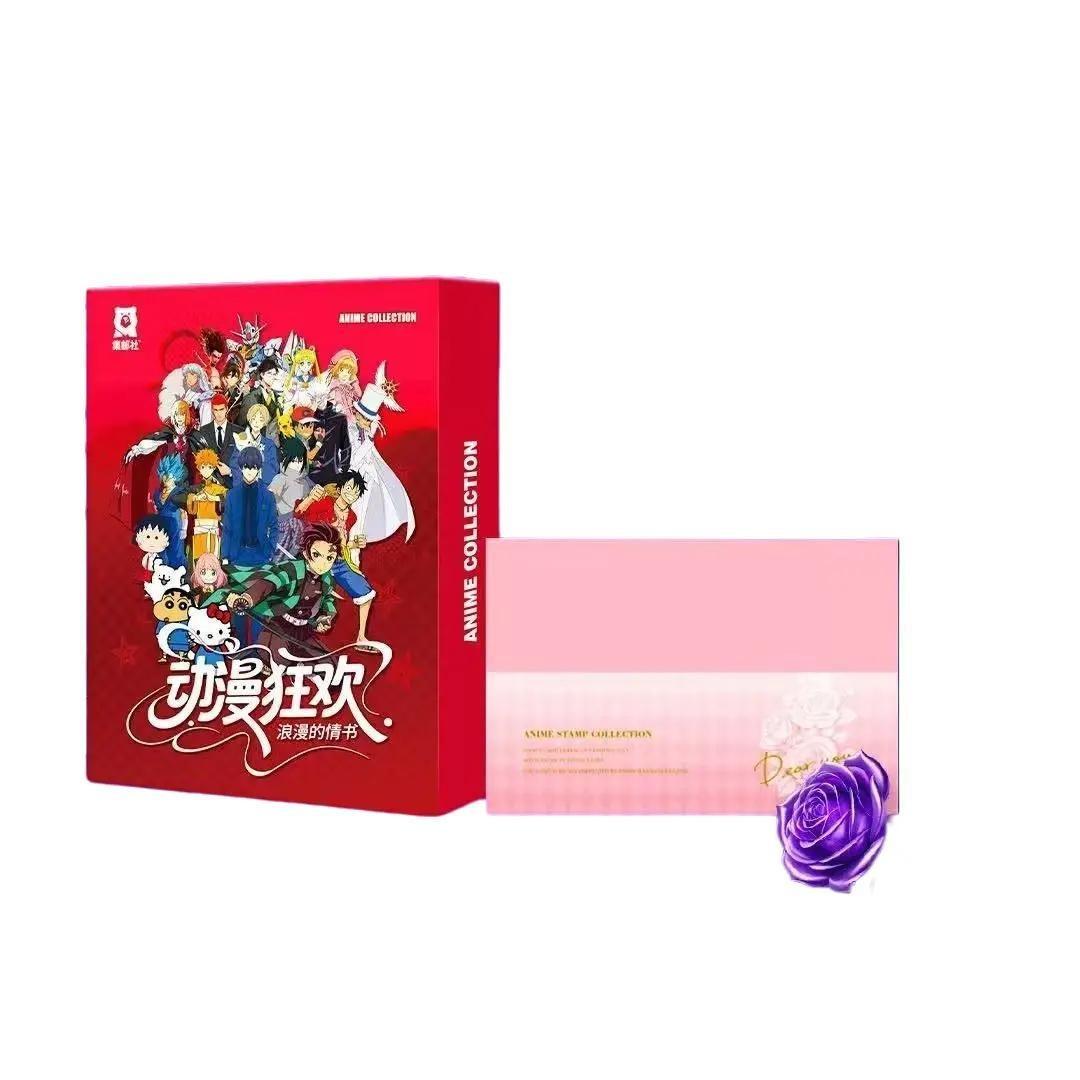 【JI YOU】"Anime Carnival, Romantic Love Letters" Stamps with High quality