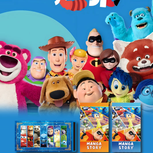 Toy Story-A tribute to the Wall-E anime series collectible card 10bags 1 set card Series unboxing card game 1bag 3PCS Card Ornement Gift collection For Use 15 Years