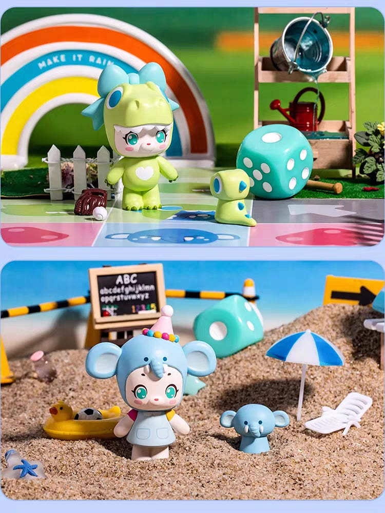 Almond The Deer Aeroplane Chess Series Mistery PVC Doll 5PCS A Set For Use 15 Years Old Or Above