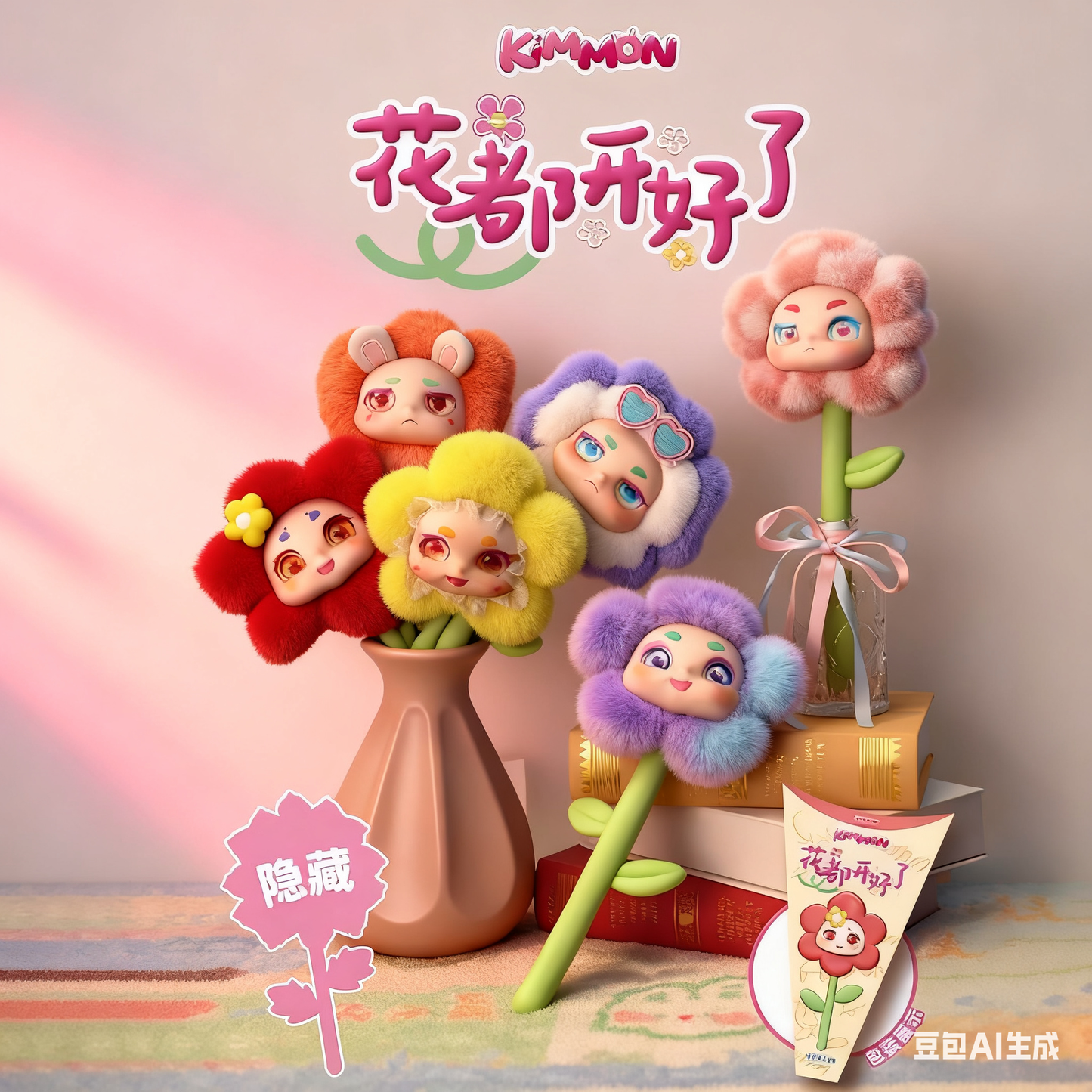 KIMMON "Blossoms in Full Bloom" Blind Box | Adorable Floral Figures