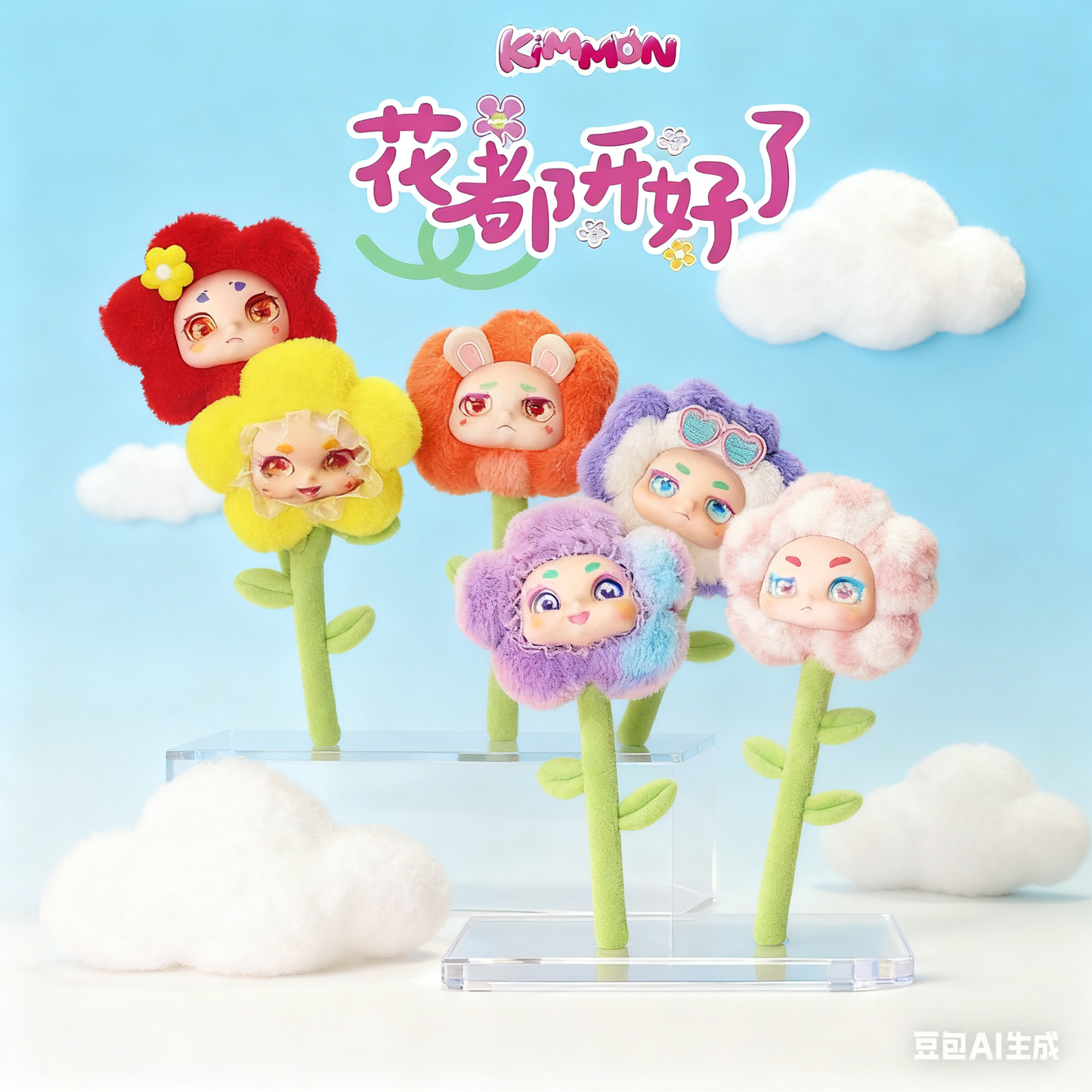 KIMMON "Blossoms in Full Bloom" Blind Box | Adorable Floral Figures