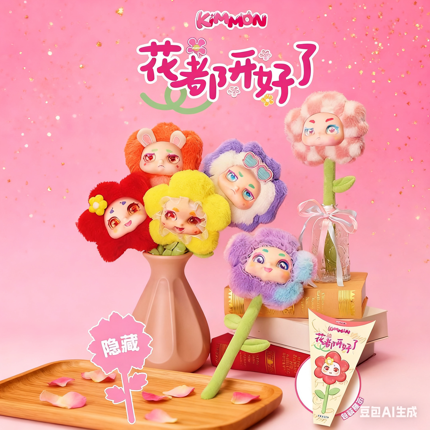 KIMMON "Blossoms in Full Bloom" Blind Box | Adorable Floral Figures