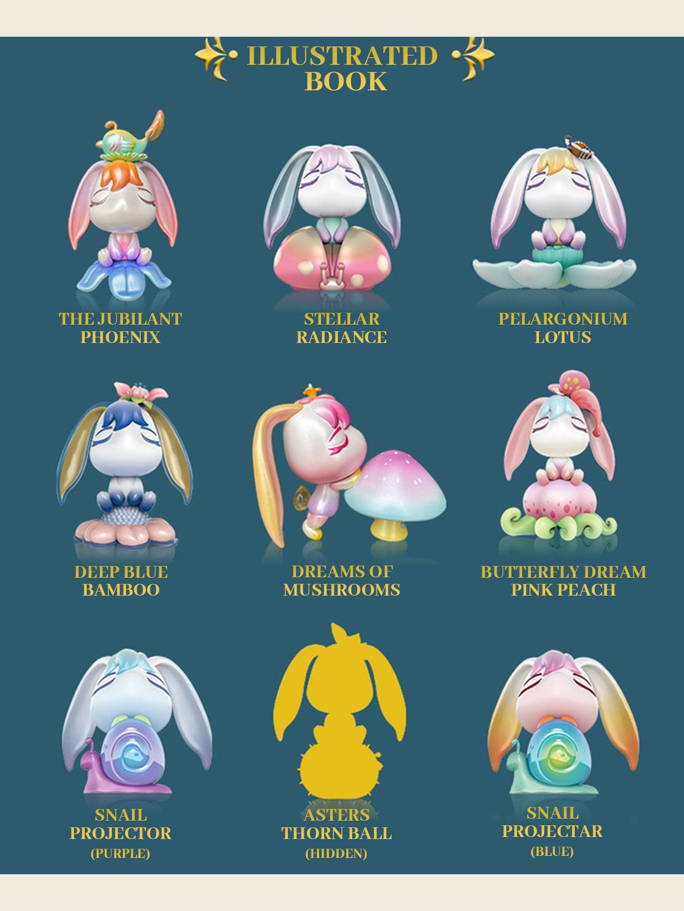 【COSMOS】  Interstellar Bear Elyce-Fantasy Garden Series Blind Box