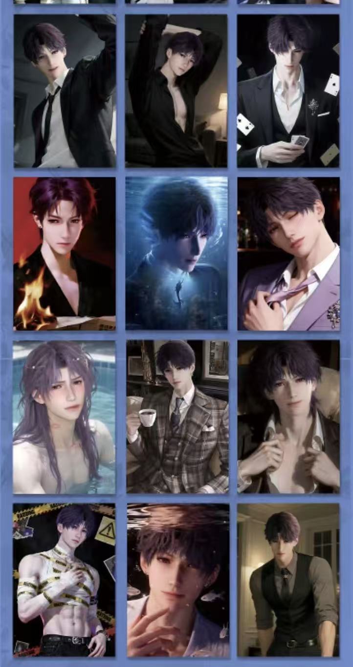 [SHI GUAN Box ×Love and DeepSpace] The Ace is Unveiled!"Heart Rate Imbalance" Second Edition Double-Sided Postcard Released – Bringing Deep Space Romance Straight to Your Heart, with Happiness Levels Maxed Out!