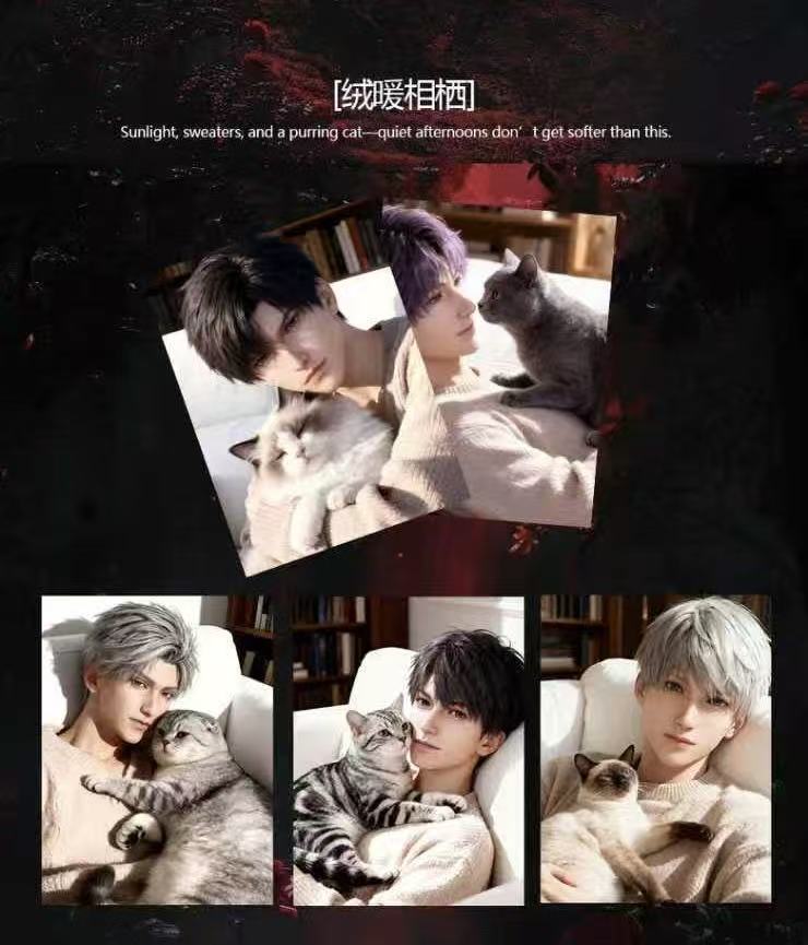 XUAN YUE Creative × Love and DeepSpace "Restraint Echo" Tearful Joy Second Edition Christmas Limited Pre-sale