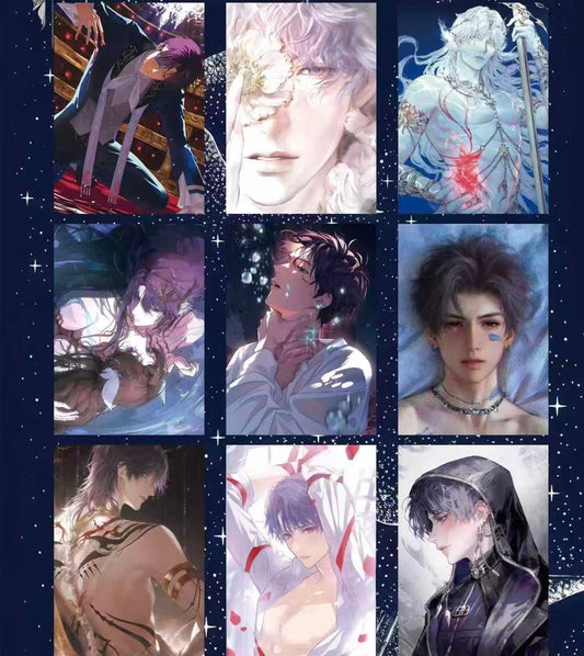 DON BEI Literature & Art × Love and Infinite Space A5 Crystal Postcard