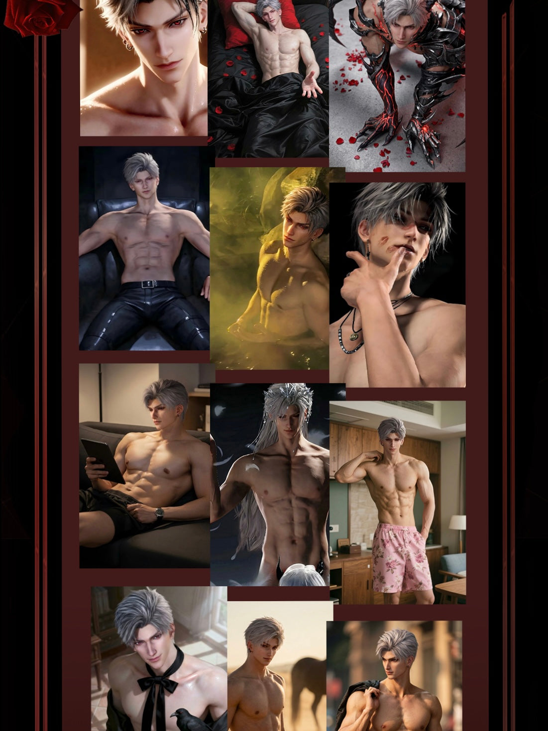 Shikaku Creative – Utterly Captivated: Qin Chie’s Personal Theme, Borderless Paper