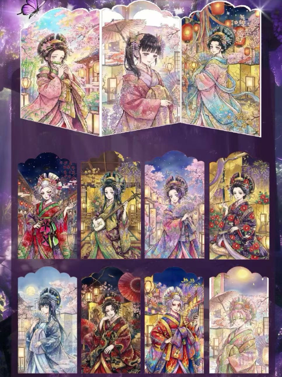 XINXIN Creative × Demon Slayer - Night Guard by Day "First Batch" Acrylic Color Paper