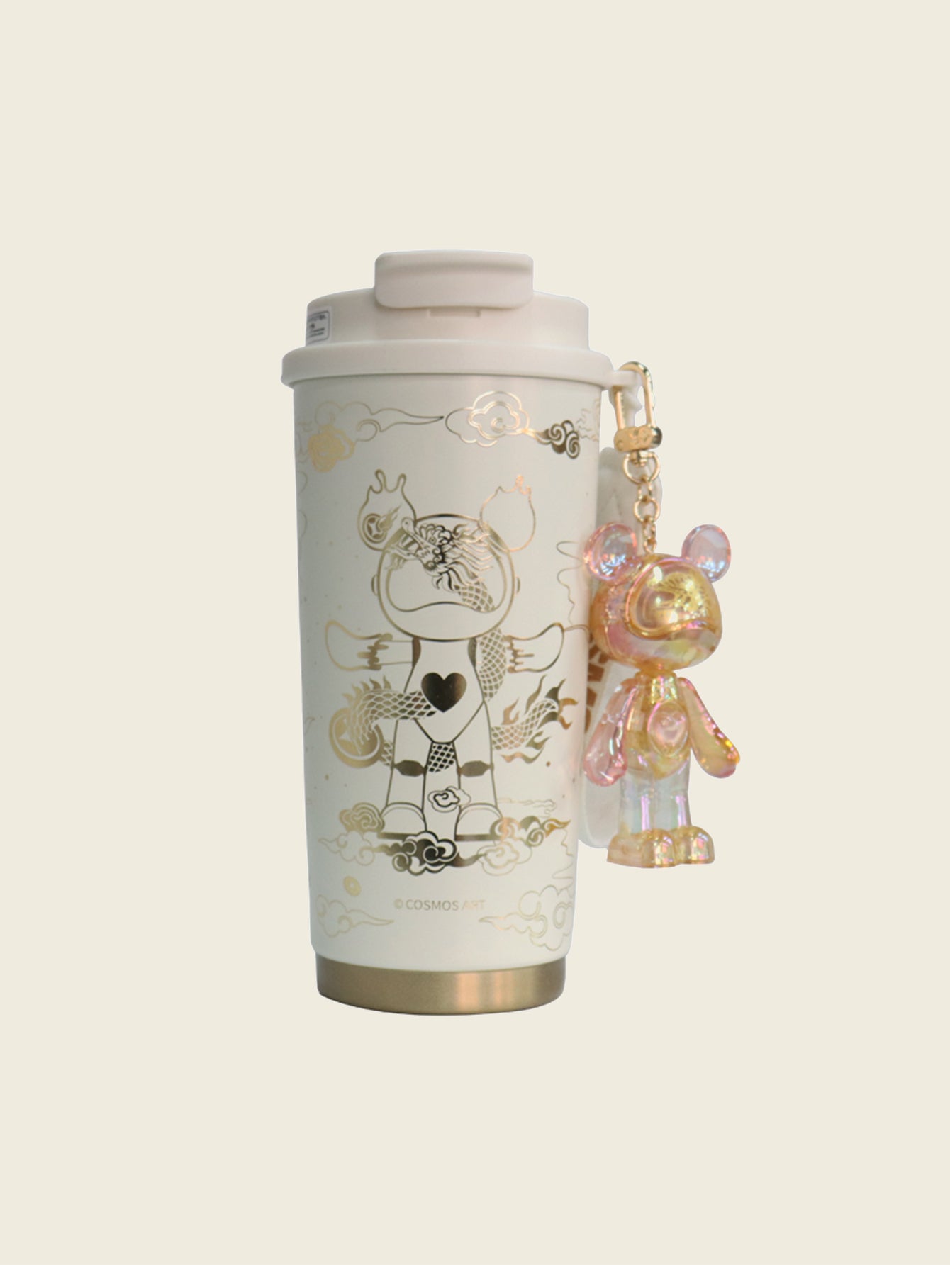 【COSMOS】 Interstellar Bear Insulated Cup 500ml (“LONG” Cup)