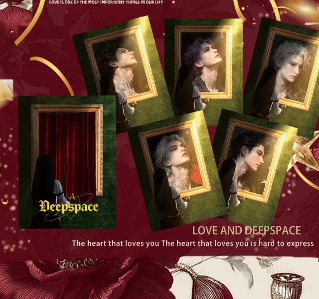 【JI CHENG ZHE】Love and Deepspace  Collectible Cards with High - quality