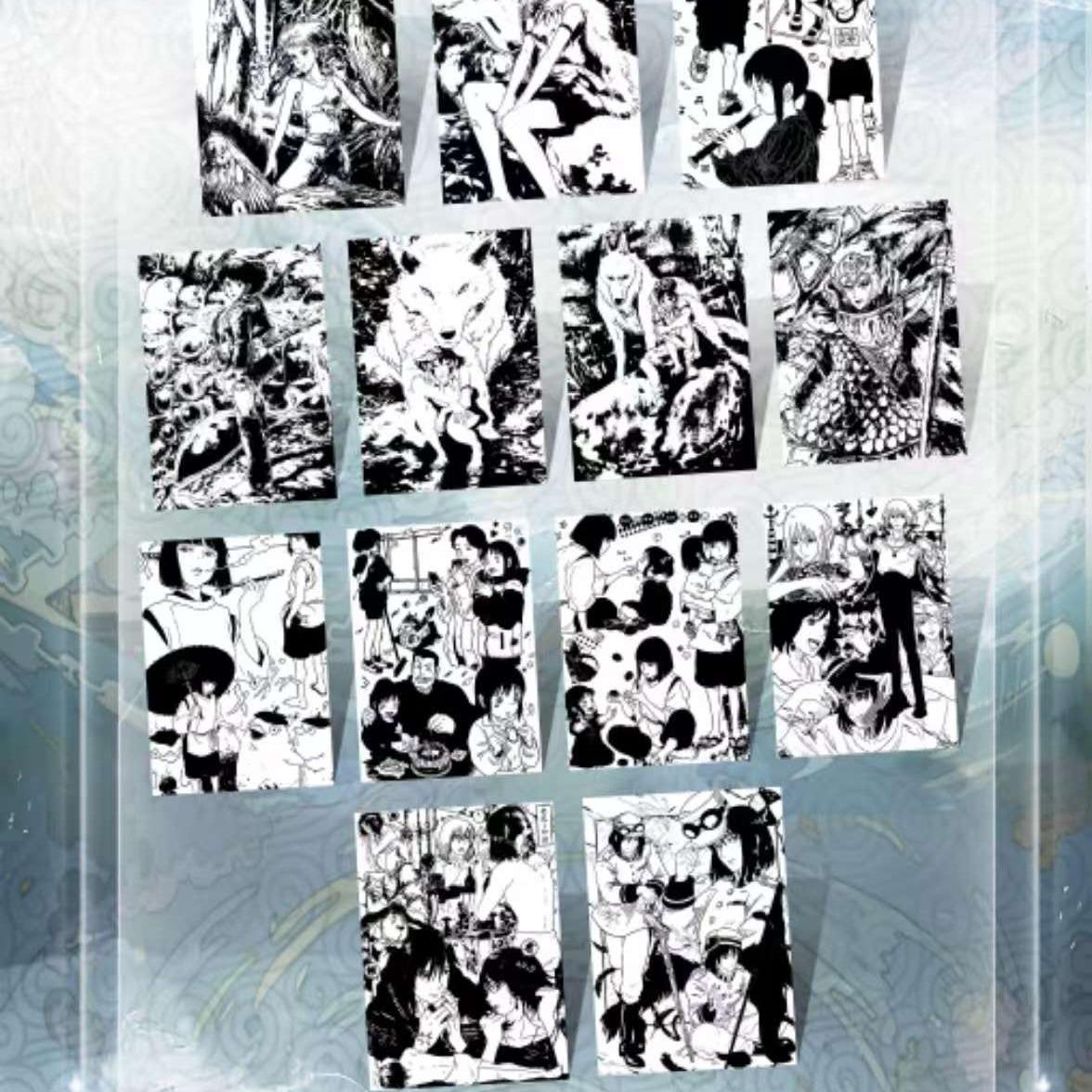 【QING MENG】Miyazaki's Collectible Cards