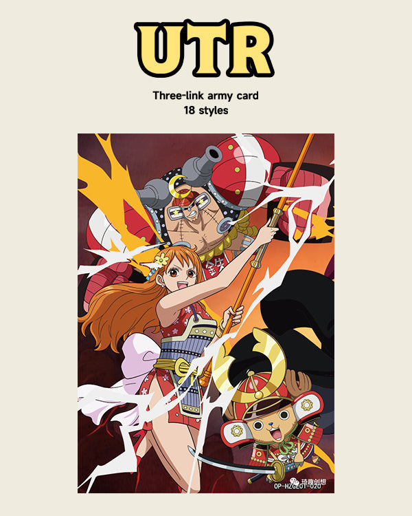 Anime Inspired ONE PIECE Trading Card