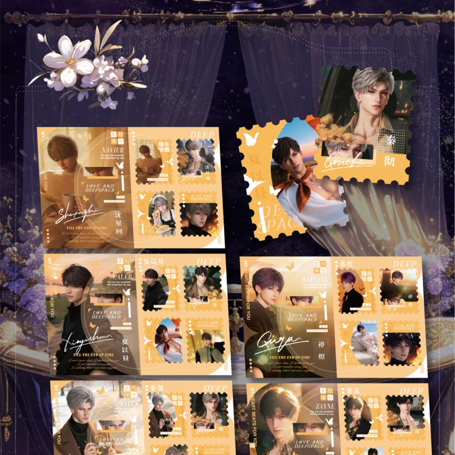 [Zhuo Re]Love and DeepSpace "True Devotion" Trading Cards