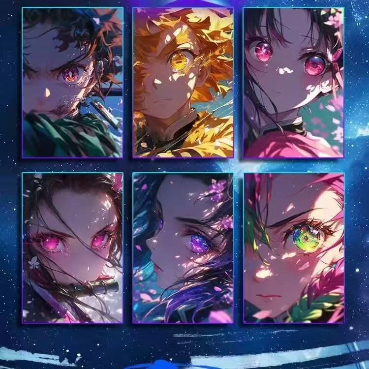 MO SHU Demon Slayer Collectible Cards High Quality Rare Designs Spades Master Card