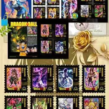 【JI YOU】"Anime Carnival, Romantic Love Letters" Stamps with High quality