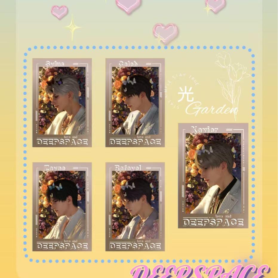 XIA LANG WEN HENG Love and Deepspace Collectible Cards High Quality