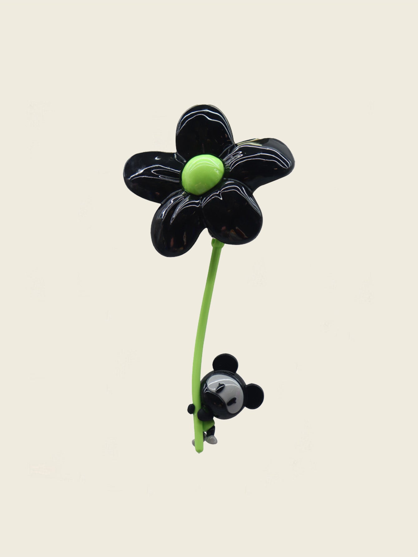 【COSMOS】 Interstellar Bear Fridge Magnet (Here's a Little Red Flower for You)