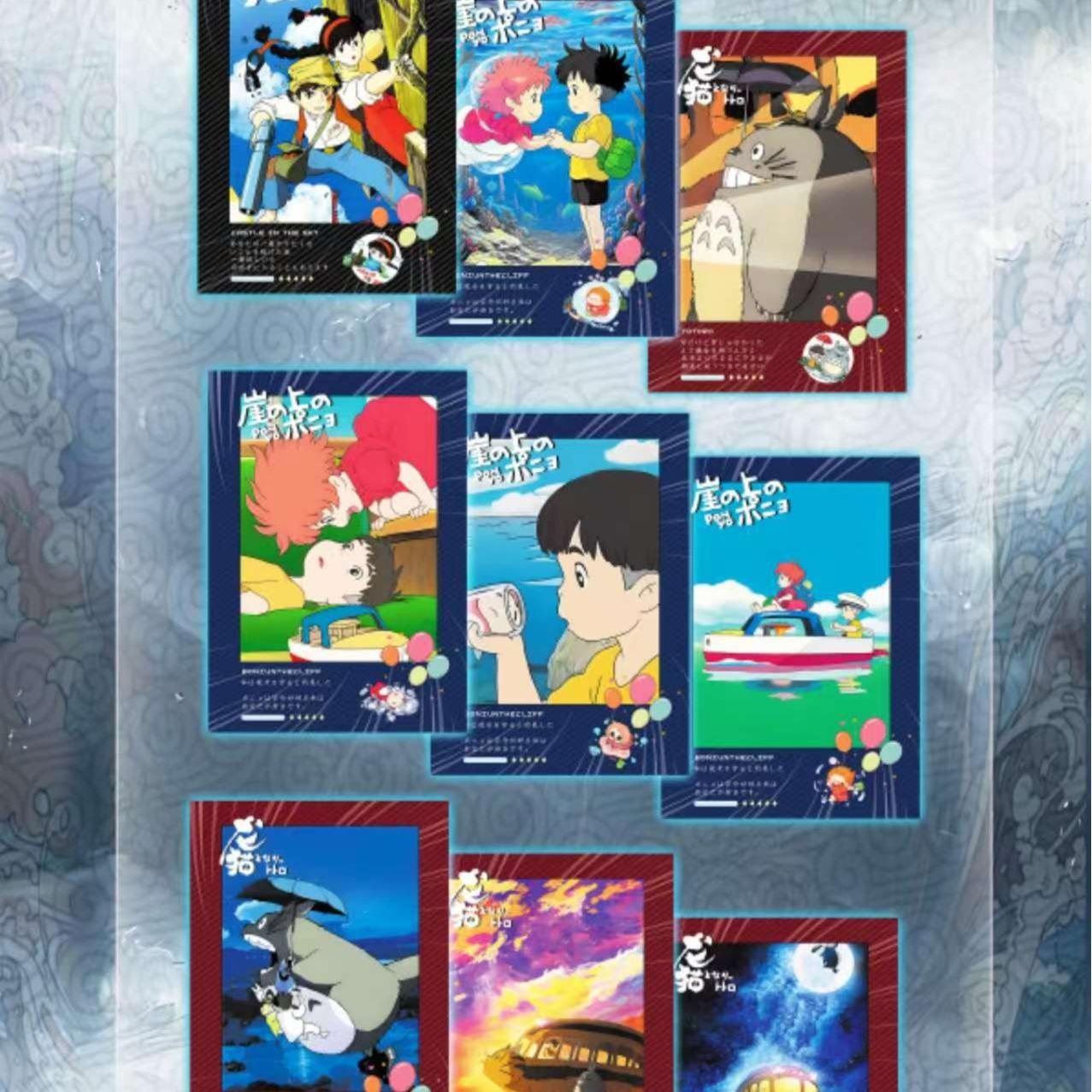 【QING MENG】Miyazaki's Collectible Cards