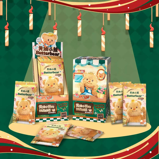 Butter Bear Card Series  Ornement Gift collection For Use 15 Years Old Or Above