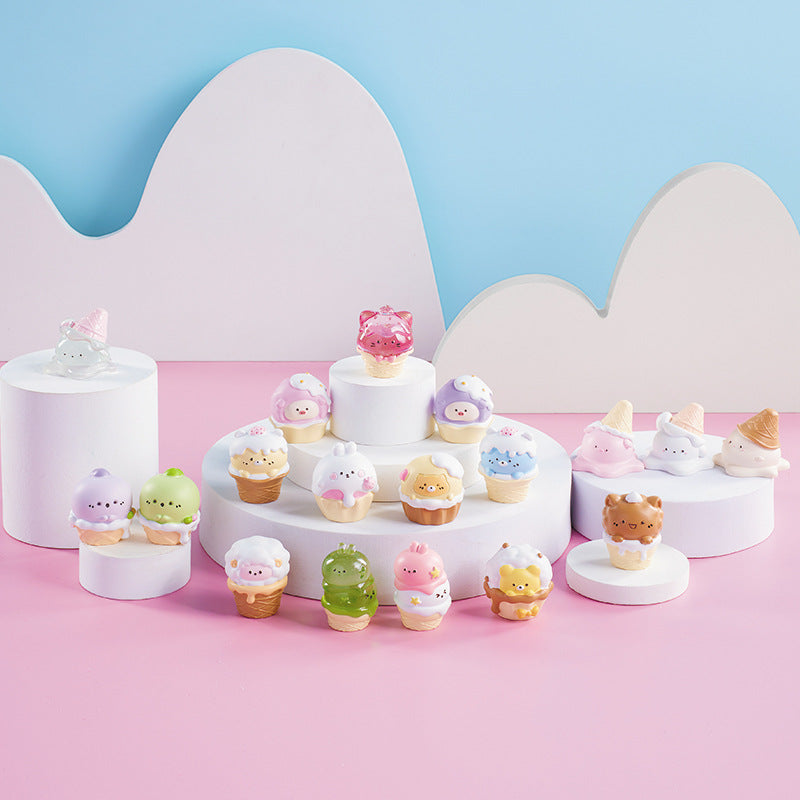 Ice Cream Freedom Series Mystery Resin Bean A Set 6BAGS(12PCS)  For use 15 years old or above.