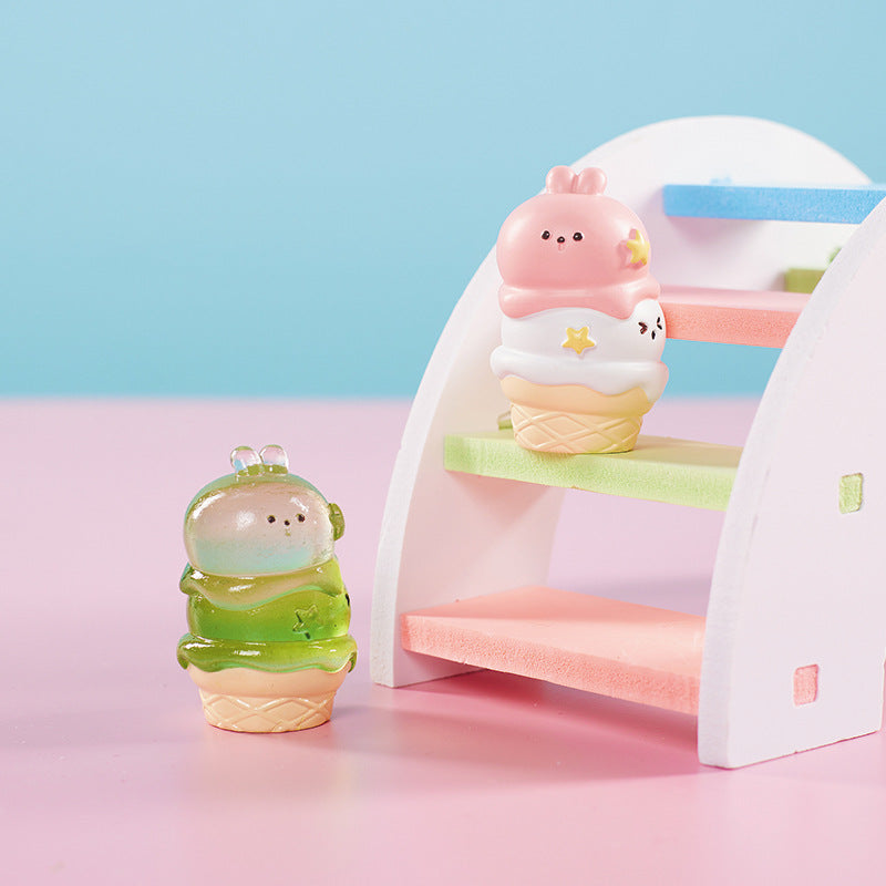 Ice Cream Freedom Series Mystery Resin Bean A Set 6BAGS(12PCS)  For use 15 years old or above.