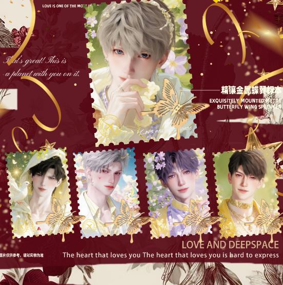 【JI CHENG ZHE】Love and Deepspace  Collectible Cards with High - quality