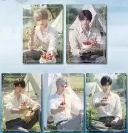 【BLING】Love and Deepspace Dream Weaving Love Letter Collectible Cards with High - quality