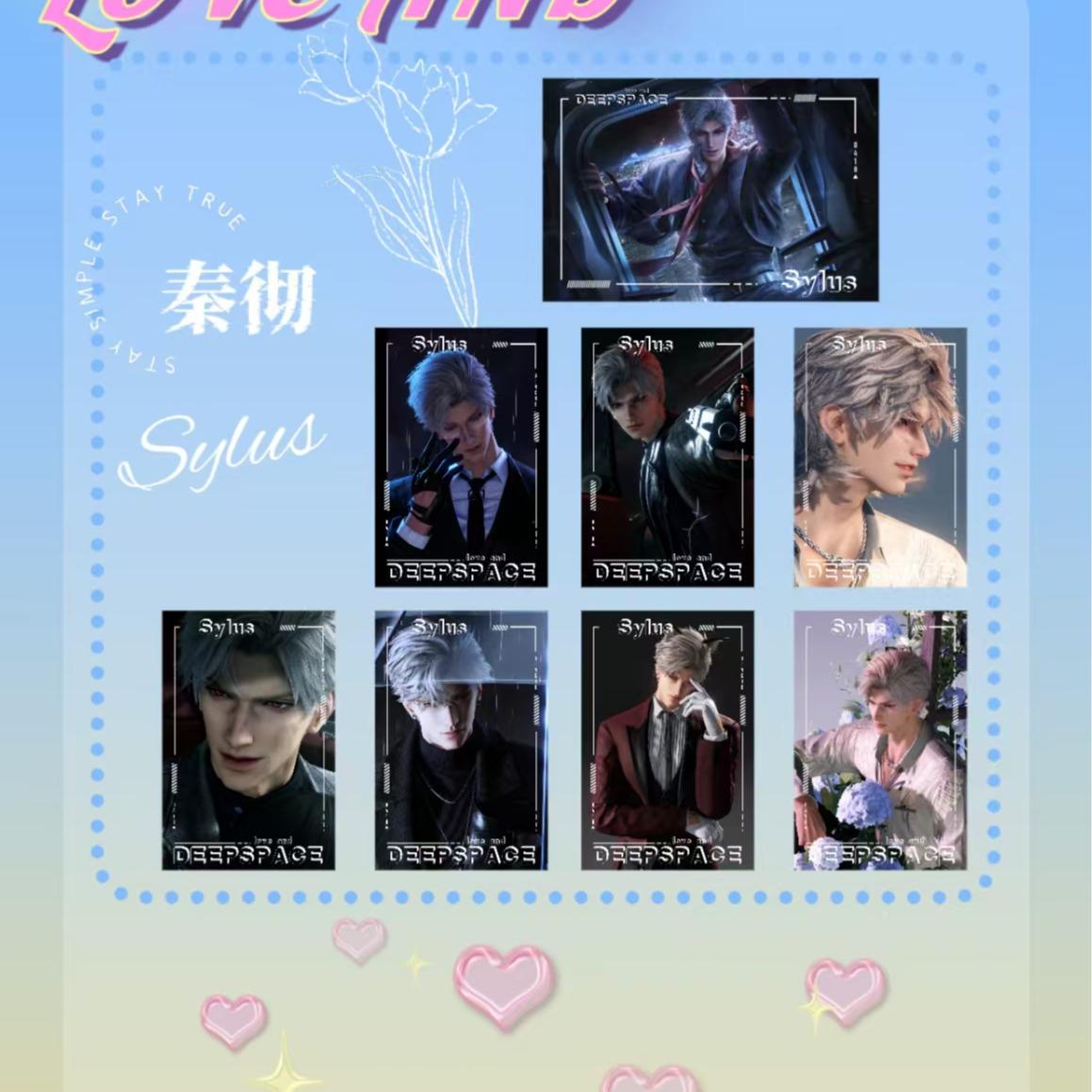 XIA LANG WEN HENG Love and Deepspace Collectible Cards High Quality