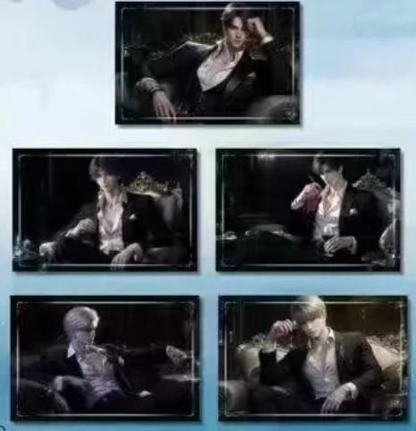 【BLING】Love and Deepspace Dream Weaving Love Letter Collectible Cards with High - quality