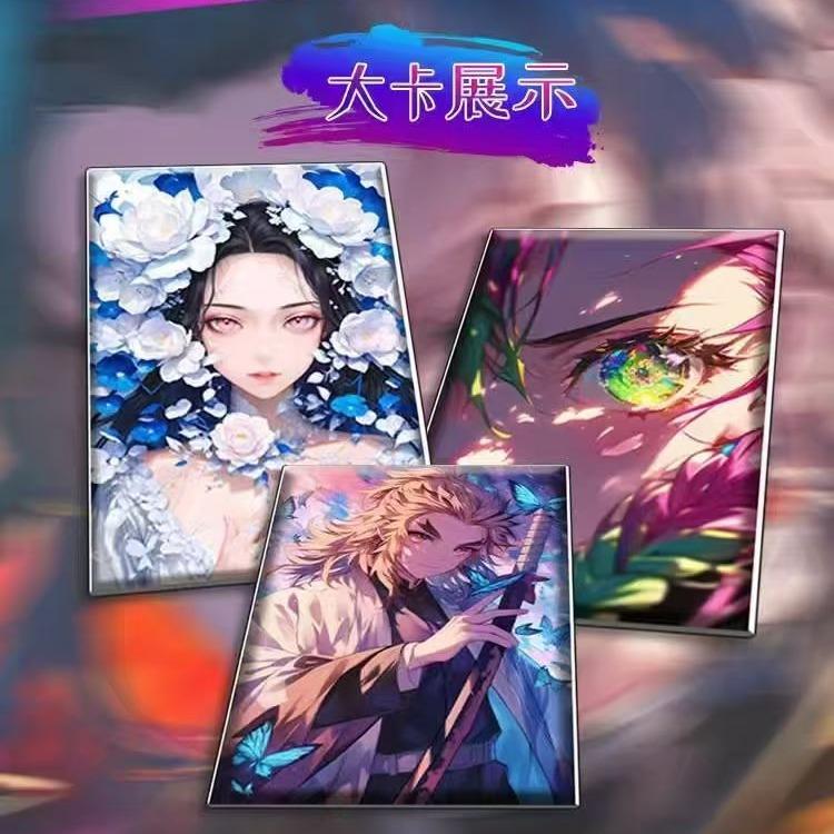 MO SHU Demon Slayer Collectible Cards High Quality Rare Designs Spades JOEY DIY MO SHU Demon Slayer Collectible Cards High Quality Rare Designs Spades JOEY DIY