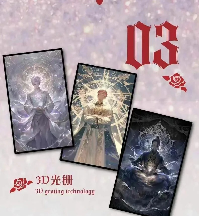 [JI DAN]Jujutsu Kaisen Collectible Cards with High - quality