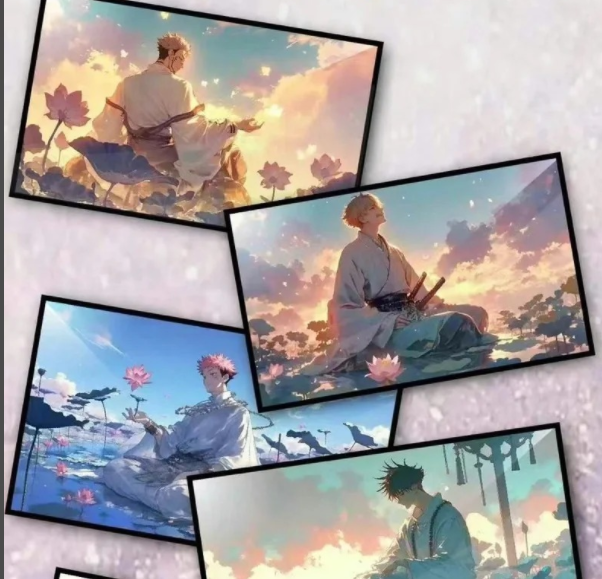 [JI DAN]Jujutsu Kaisen Collectible Cards with High - quality