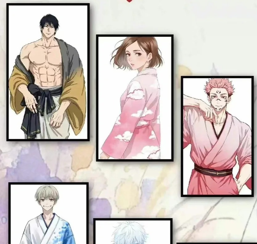 [JI DAN]Jujutsu Kaisen Collectible Cards with High - quality